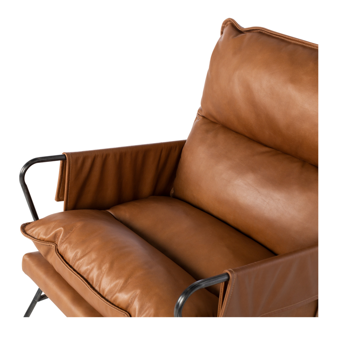Norse Armchair Tobacco Leather image 3